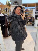 İTHAL KÜRK DETAYLI ŞİŞME MONT - Görsel 5