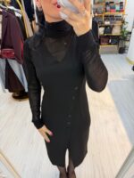 TRANSPARAN BLUZLU ELBİSE - Görsel 5