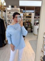 DÜĞME DETAYLI GÖMLEK - Görsel 7